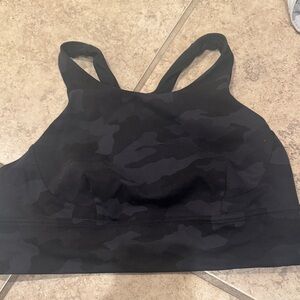 lululemon athletica Black Camo Bra